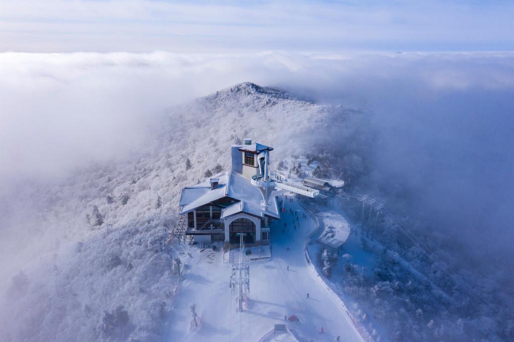 「韓國最美」山頂美景