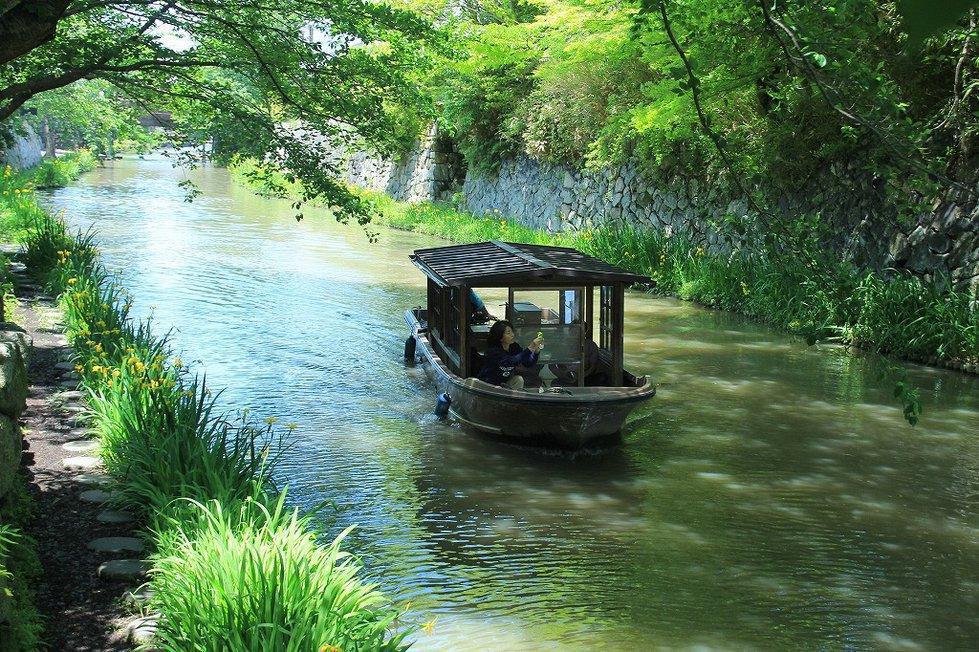 水鄉遊船