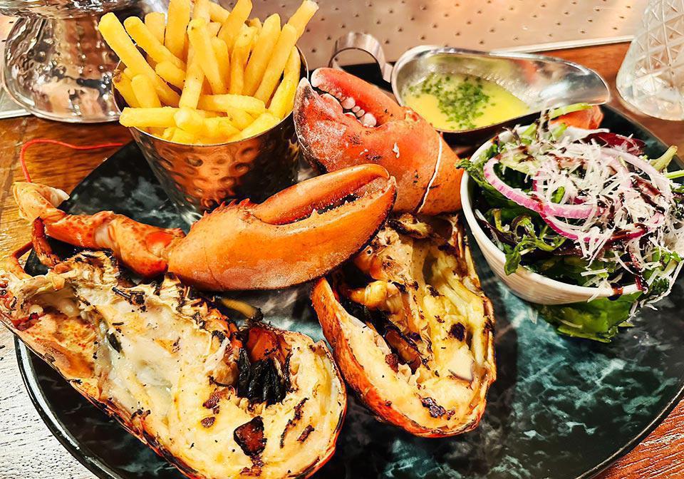 部落客推薦人氣料理|火烤龍蝦餐