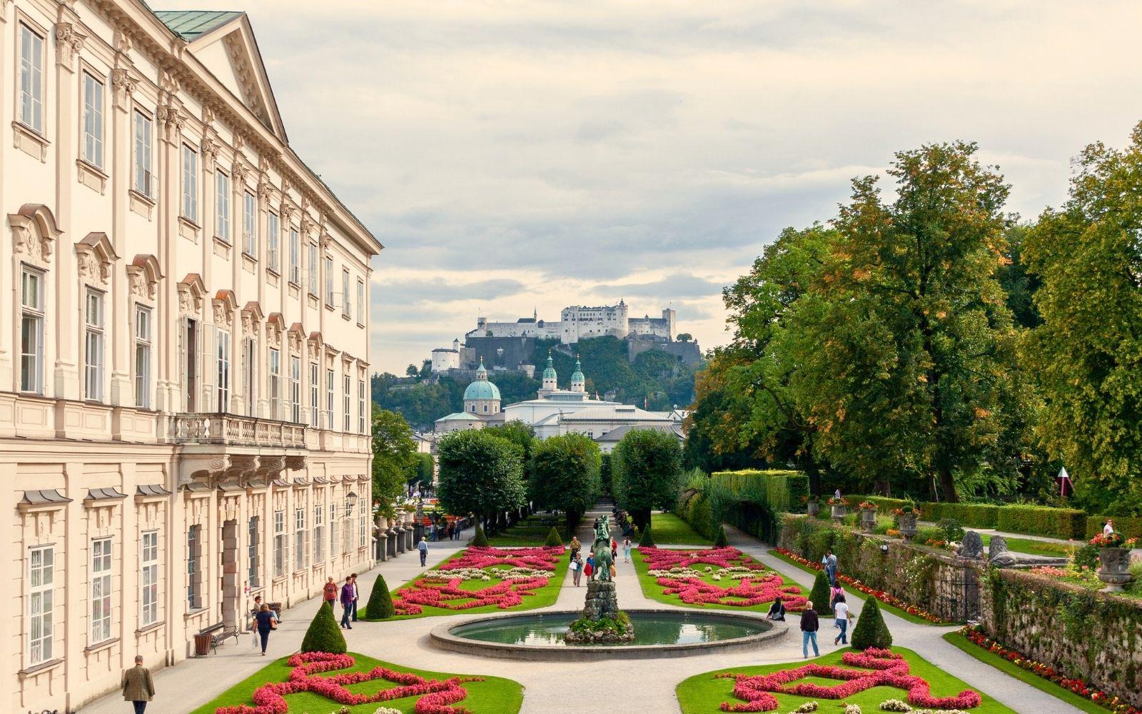 薩爾茲堡.米拉貝爾宮花園 Mirabellgarten