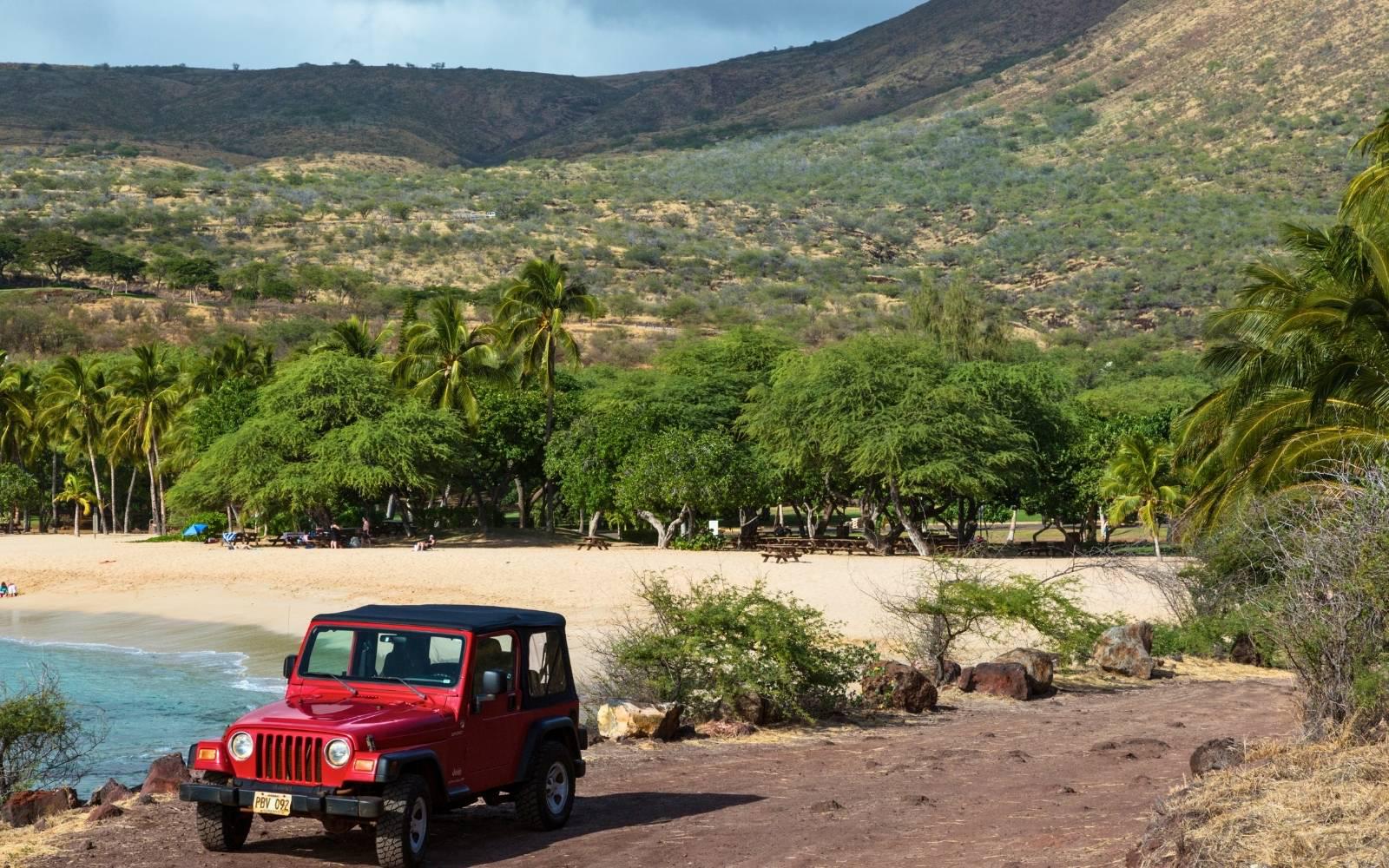 夏威夷可愛島海灘