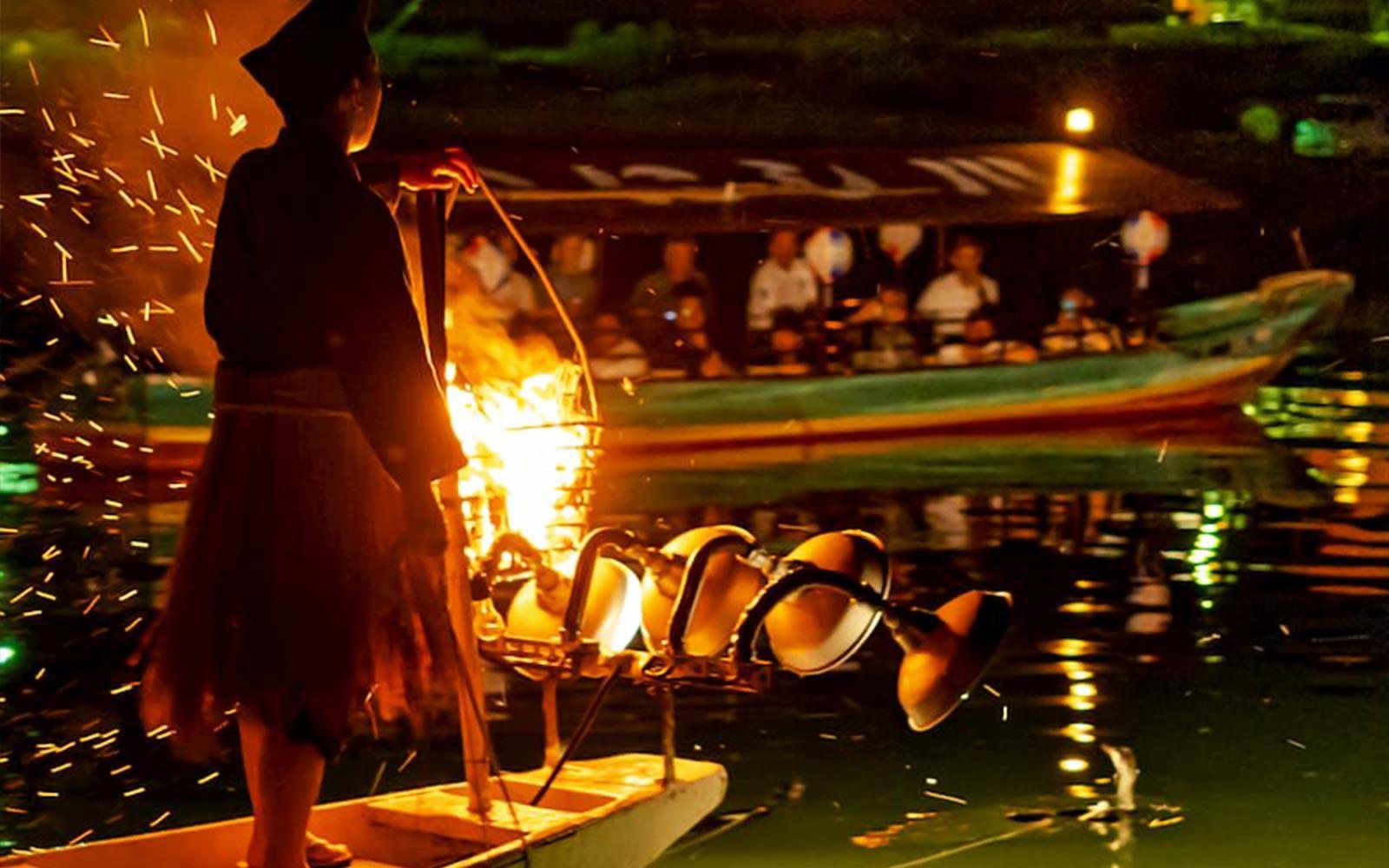 大洲．鵜飼屋形船