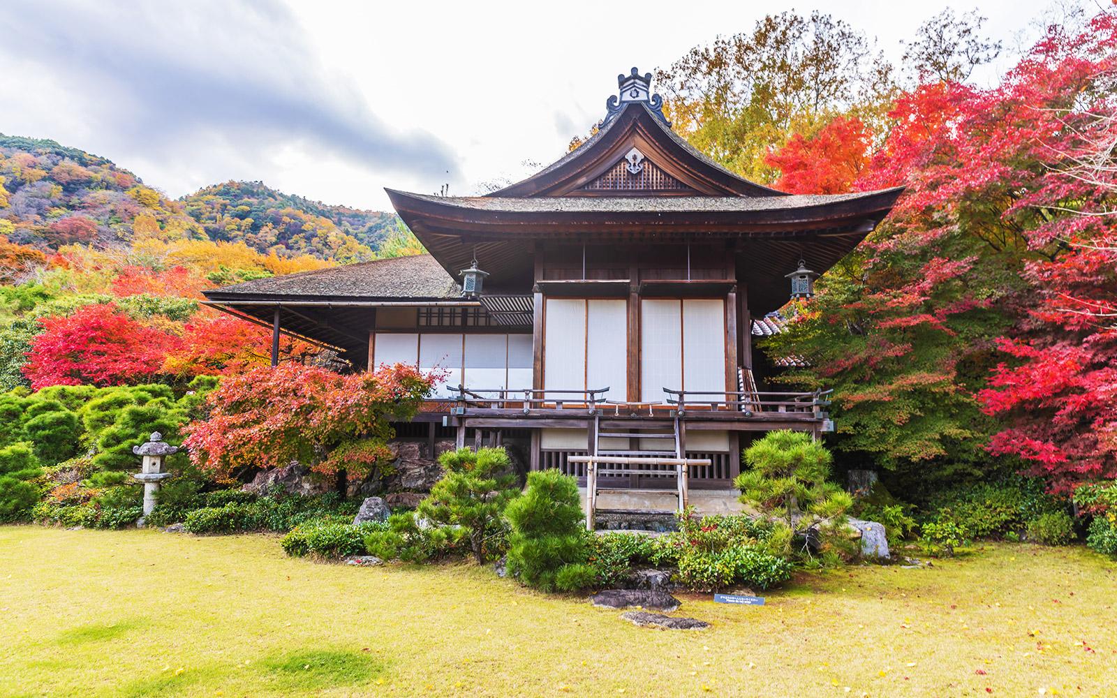 嵐山.大河內山莊庭園