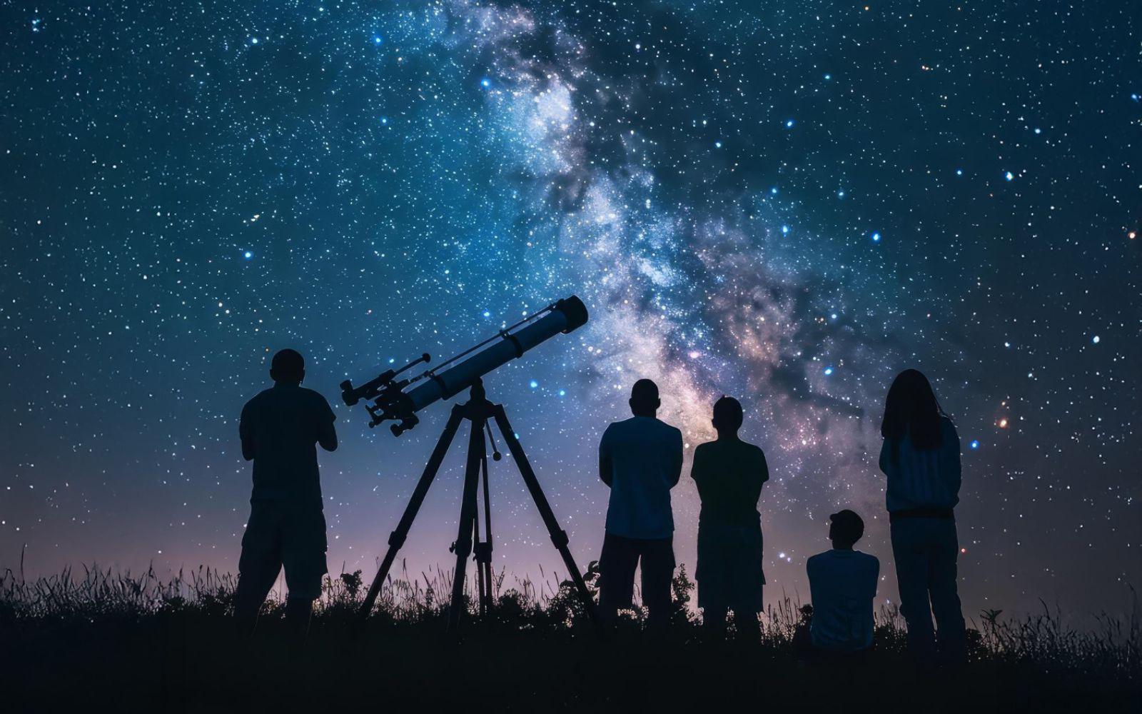 天文望遠鏡觀星活動