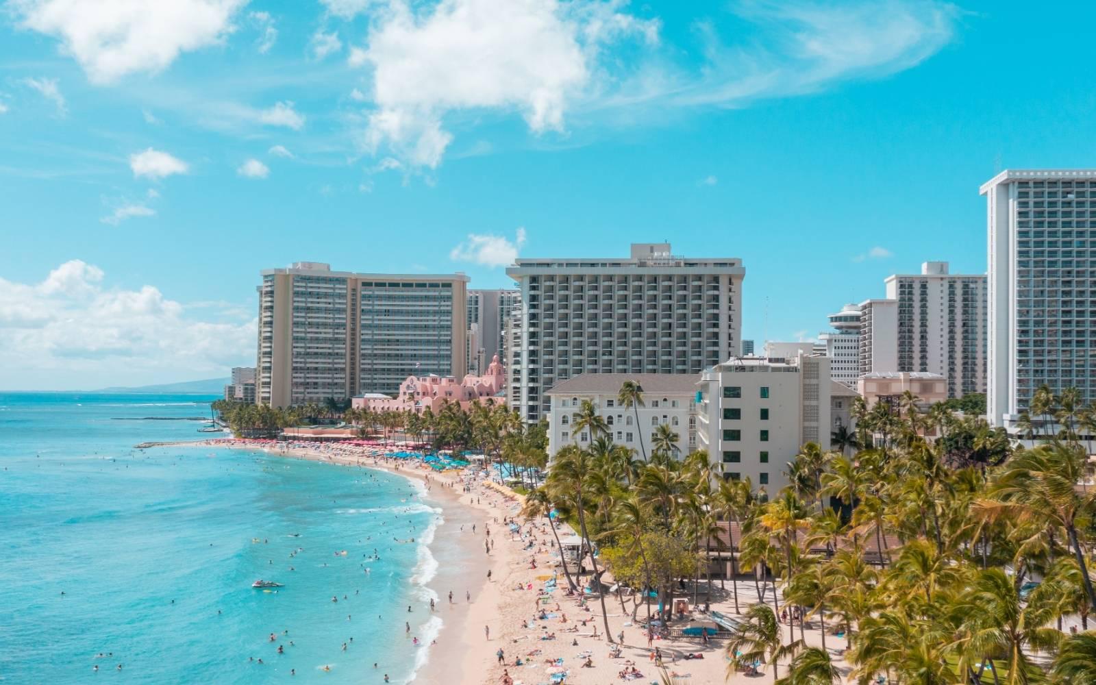 威基基海灘 Waikiki Beach
