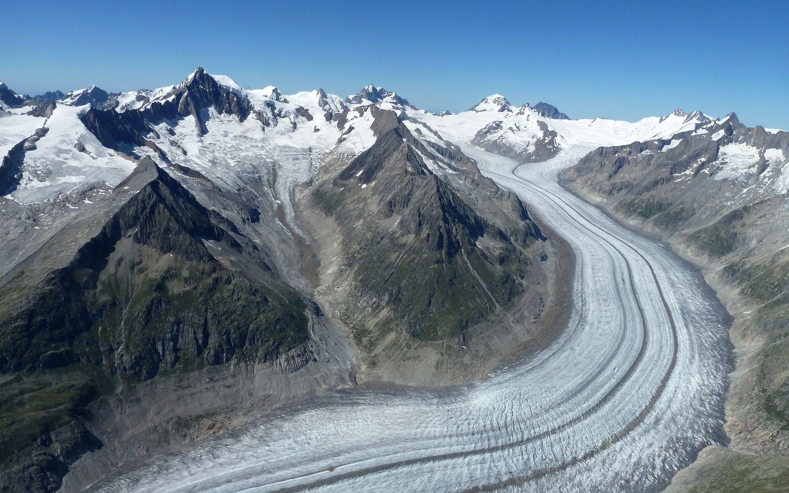 少女峰．阿雷奇冰河 Aletsch Glacier