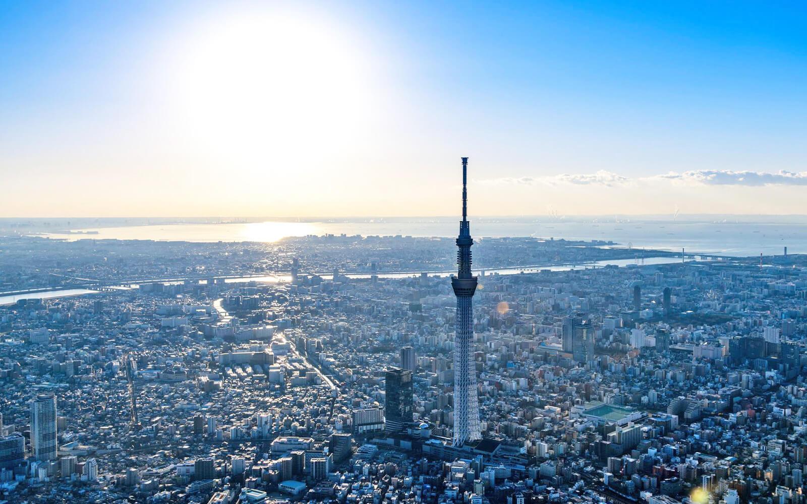 ★特別安排登上～東京晴空塔350公尺天望甲板展望台!