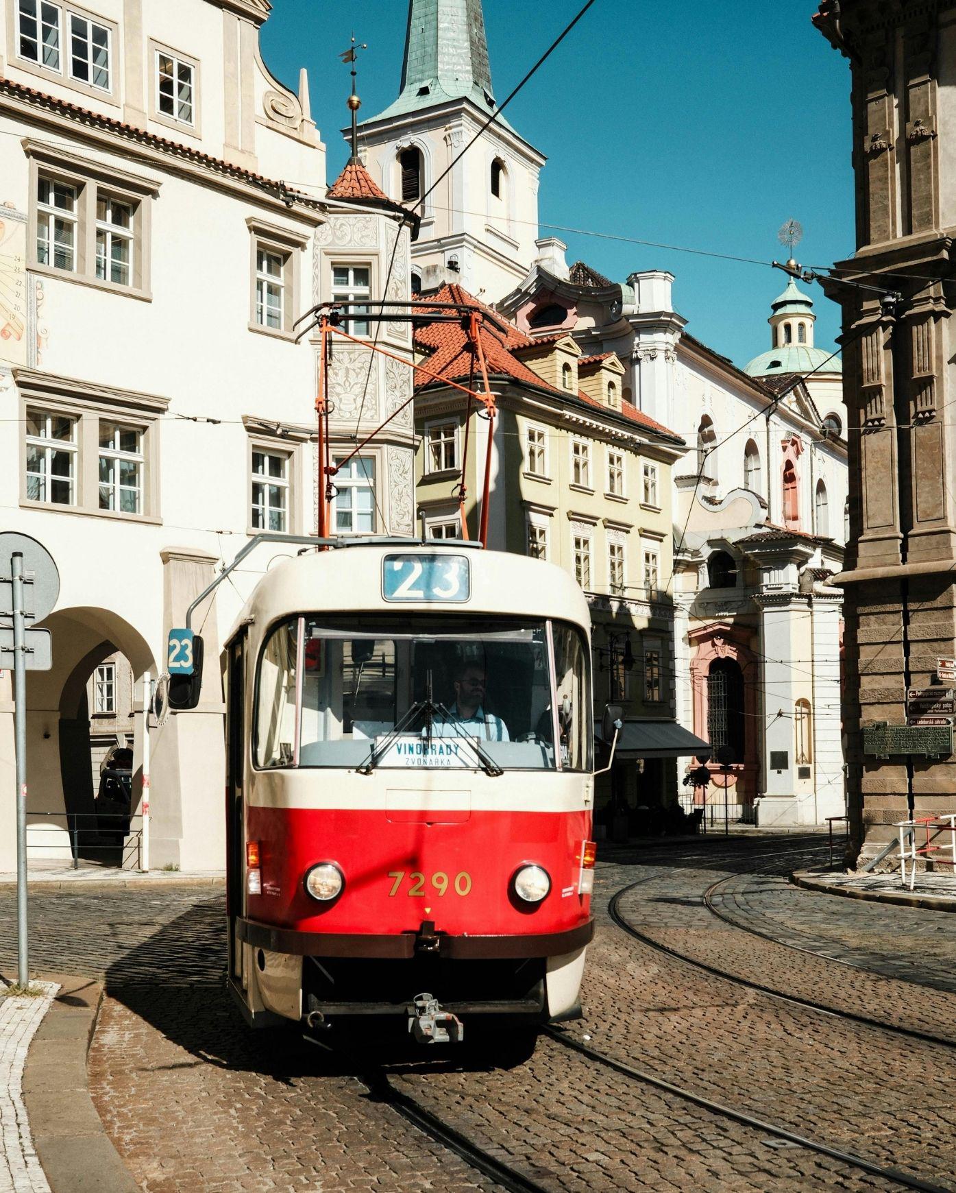 布拉格.路面電車 Tramvaje
