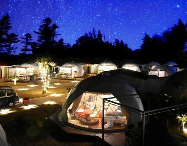 奢華旅宿│伊豆山海極致・東京皇居奢泊5日 - 豪華星空營帳.熱海露天名湯.米其林三星鑰皇居